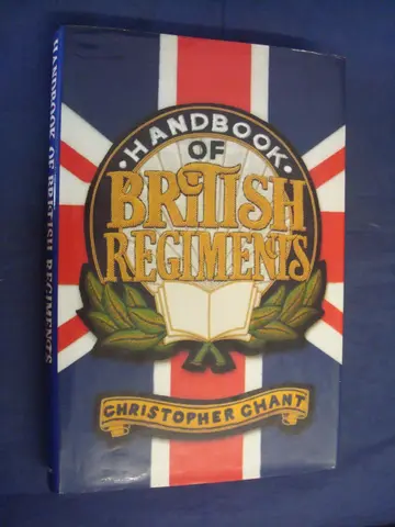 Cover of Handbook of British Regiments