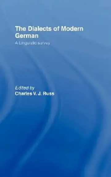 Cover of The Dialects of Modern German