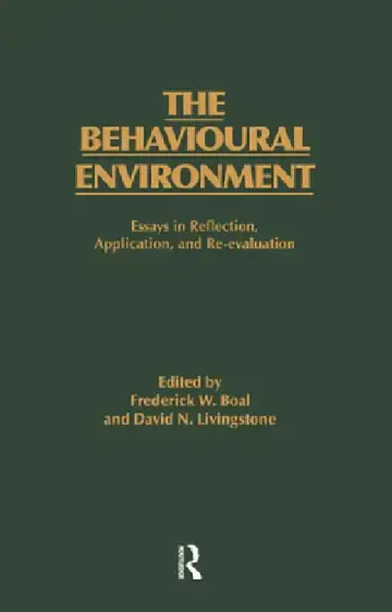 Cover of The Behavioural Environment