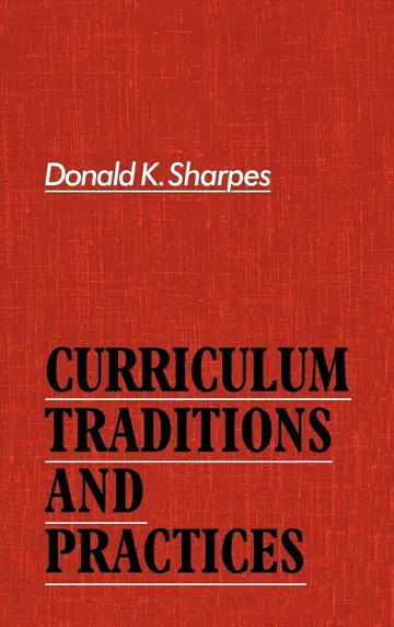 Cover of Curriculum Traditions and Practices