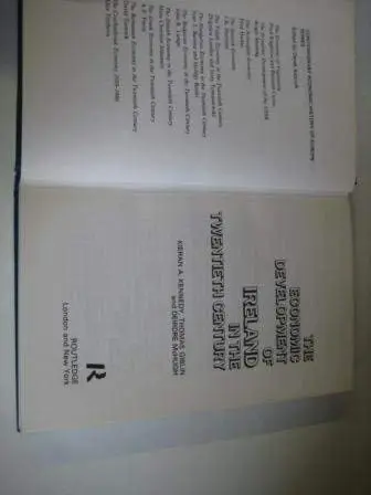 Cover of The Economic Development of Ireland in the Twentieth Century