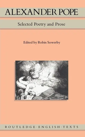Cover of Selected Poetry and Prose