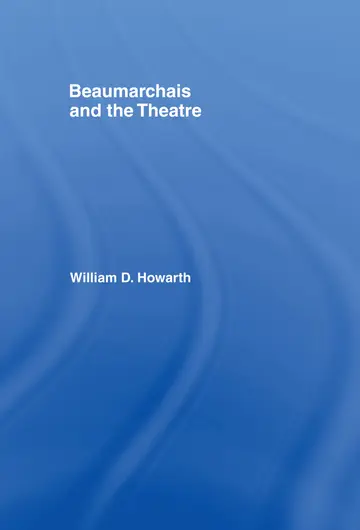 Cover of Beaumarchais and the Theatre
