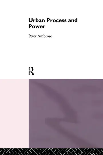 Cover of Urban Process and Power
