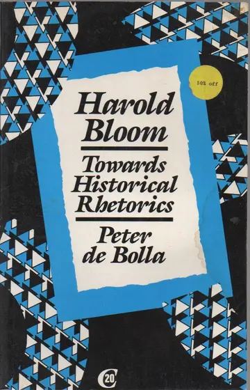 Cover of Harold Bloom
