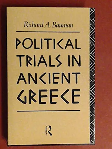 Cover of Political Trials in Ancient Greece