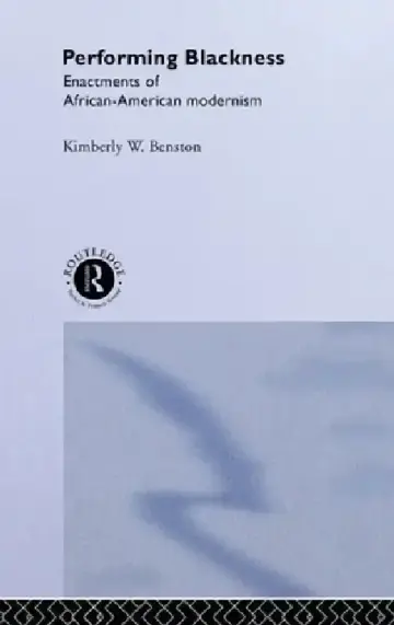 Cover of Performing Blackness