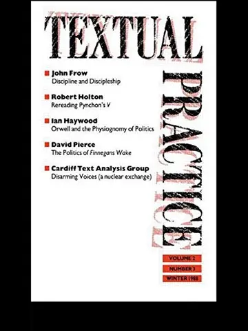 Cover of Textual Practice