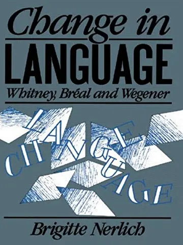 Cover of Change in Language