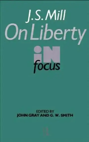 Cover of J.S. Mill's On Liberty in Focus