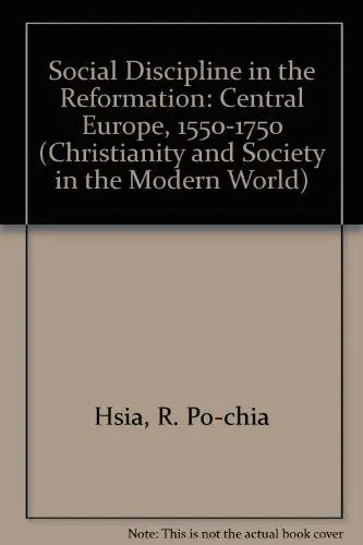 Cover of Social Discipline in the Reformation