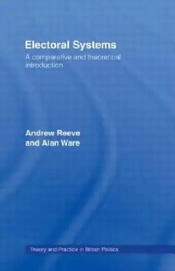 Cover of Electoral Systems