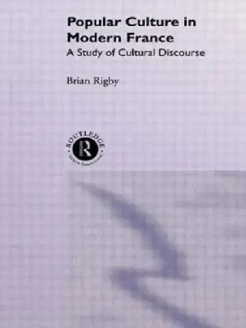 Cover of Popular Culture in Modern France