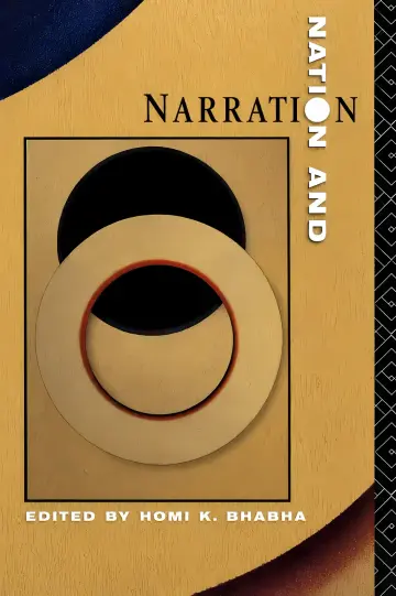 Cover of Nation and Narration
