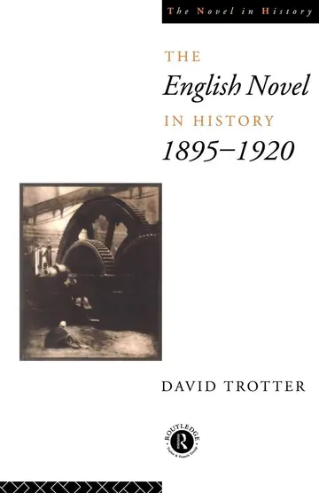 Cover of The English Novel in History 1895-1920