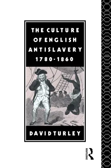Cover of The Culture of English Antislavery