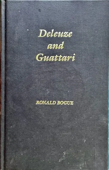 Cover of Deleuze and Guattari