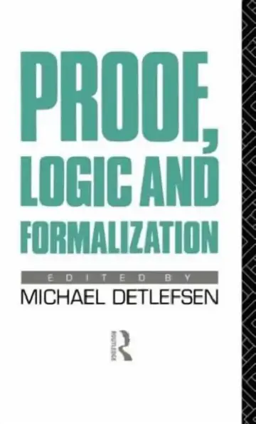Cover of Proof, Logic and Formalization