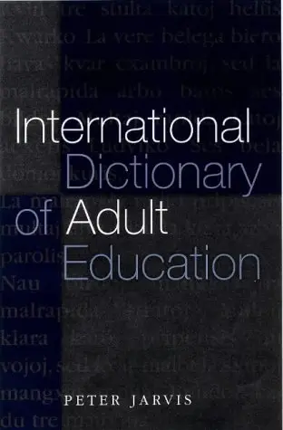 Cover of An International Dictionary of Adult and Continuing Education