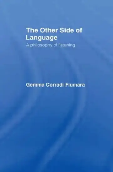 Cover of The Other Side of Language