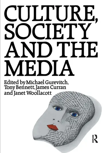 Cover of Culture, Society, and the Media