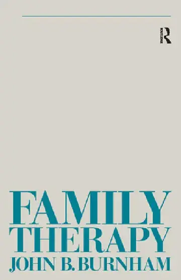 Cover of Family Therapy