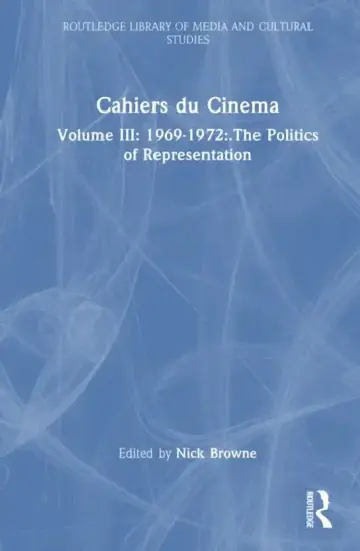Cover of Cahiers du Cinema