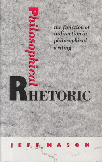 Cover of Philosophical Rhetoric