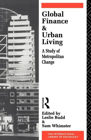Cover of Global Finance and Urban Living