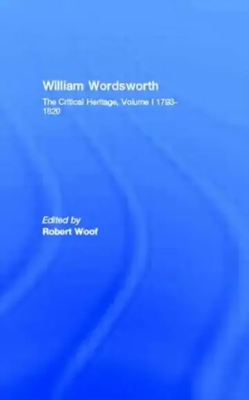 Cover of William Wordsworth