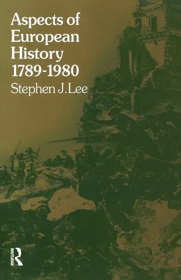 Cover of Aspects of European History 1789 1980