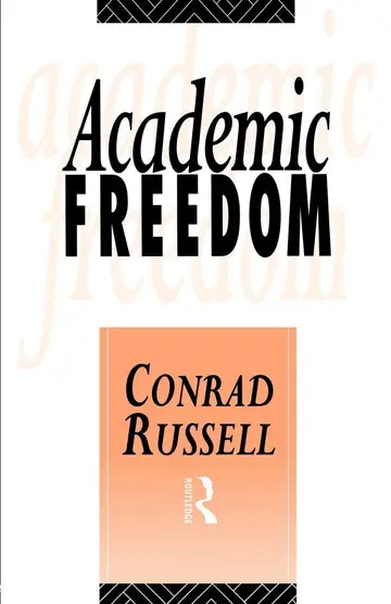 Cover of Academic Freedom