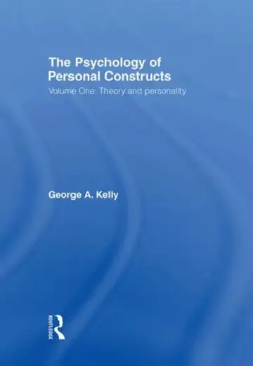 Cover of The Psychology of Personal Constructs