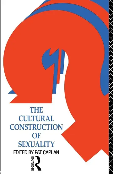 Cover of The Cultural Construction of Sexuality