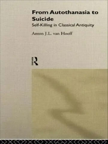 Cover of From Autothanasia to Suicide