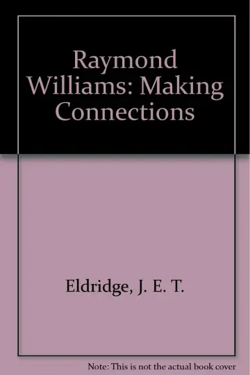 Cover of Raymond Williams