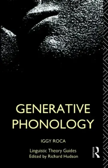 Cover of Generative Phonology