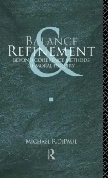 Cover of Balance and Refinement