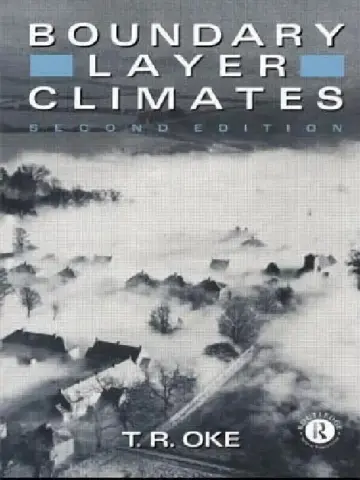 Cover of Boundary Layer Climates