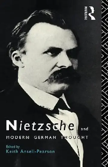Cover of Nietzsche and Modern German Thought