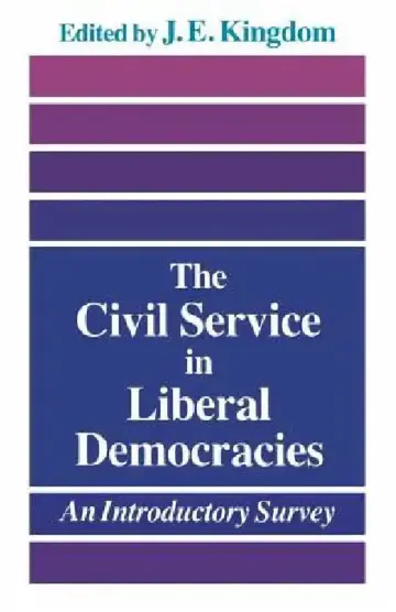 Cover of The Civil Service in Liberal Democracies