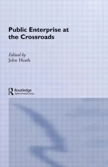 Cover of Public Enterprise at the Crossroads