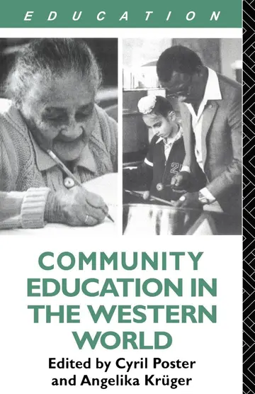 Cover of Community Education in the Western World