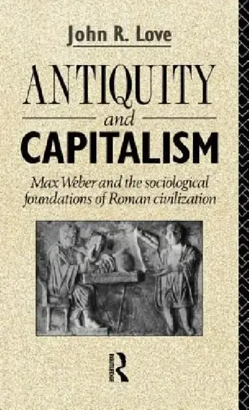 Cover of Antiquity and Capitalism