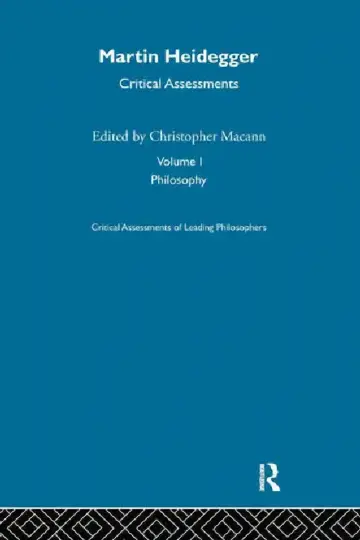 Cover of Martin Heidegger