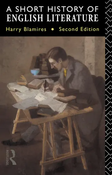 Cover of A Short History of English Literature