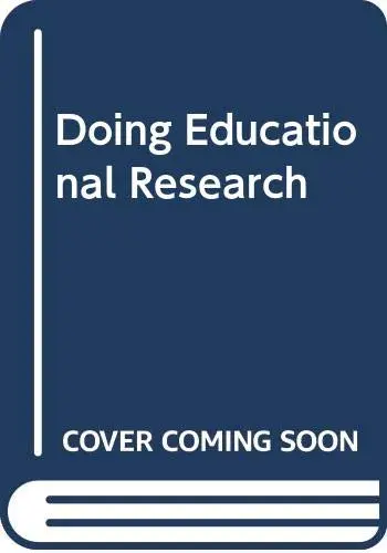 Cover of Doing Educational Research