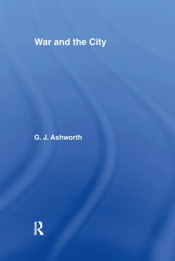 Cover of War and the City