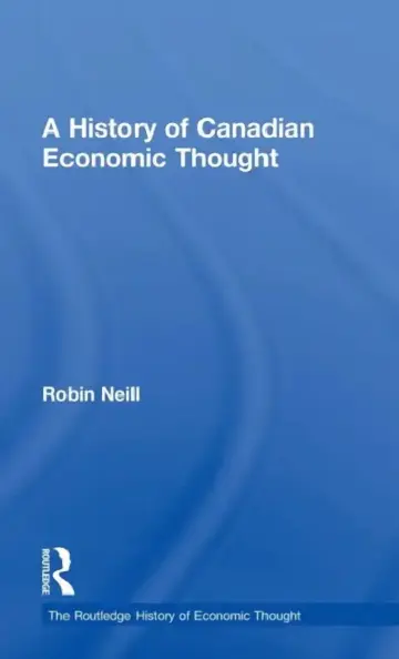Cover of A History of Canadian Economic Thought