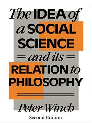 Cover of The Idea of a Social Science